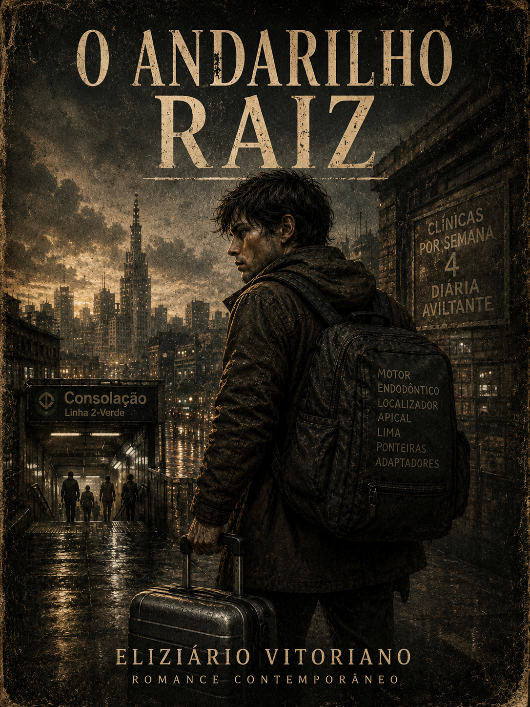 Capa do romance O Andarilho Raiz